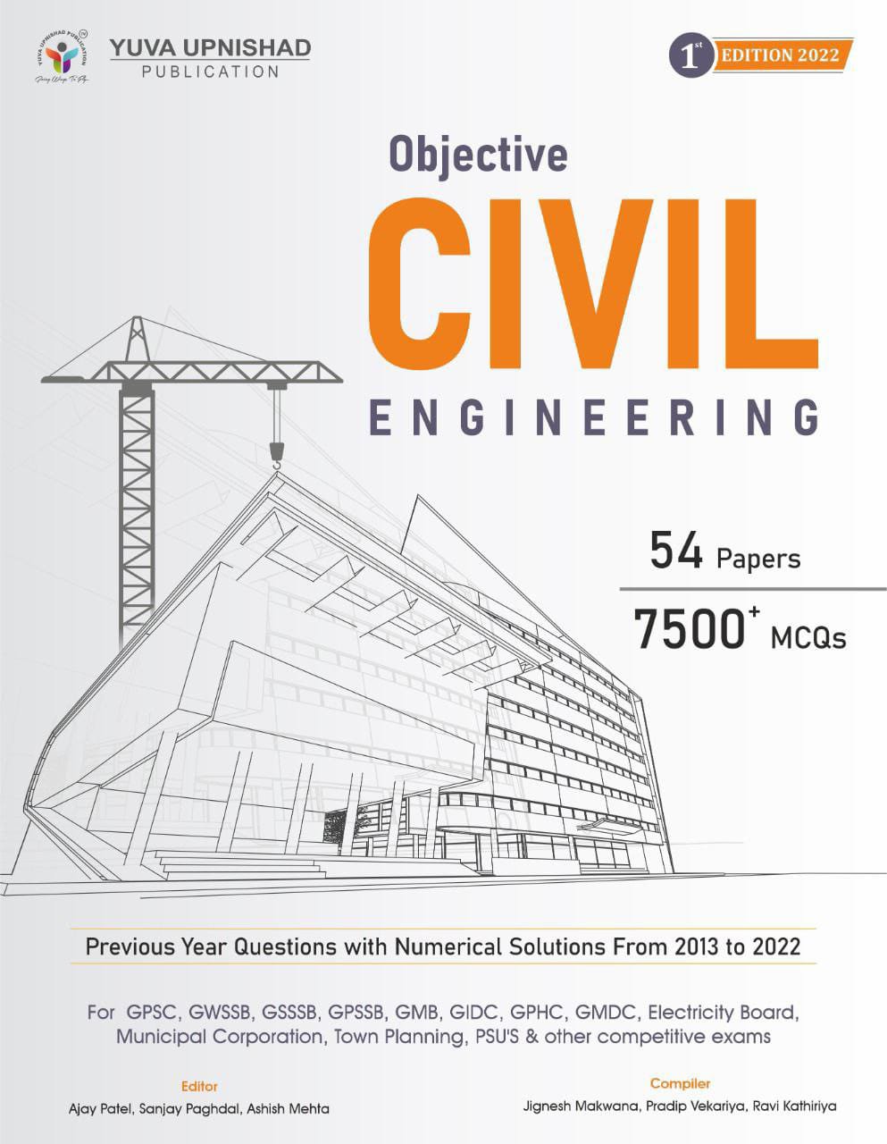 Objective Civil Engineering 54 Papers 7500+ Mcqs Yuva Upnishad