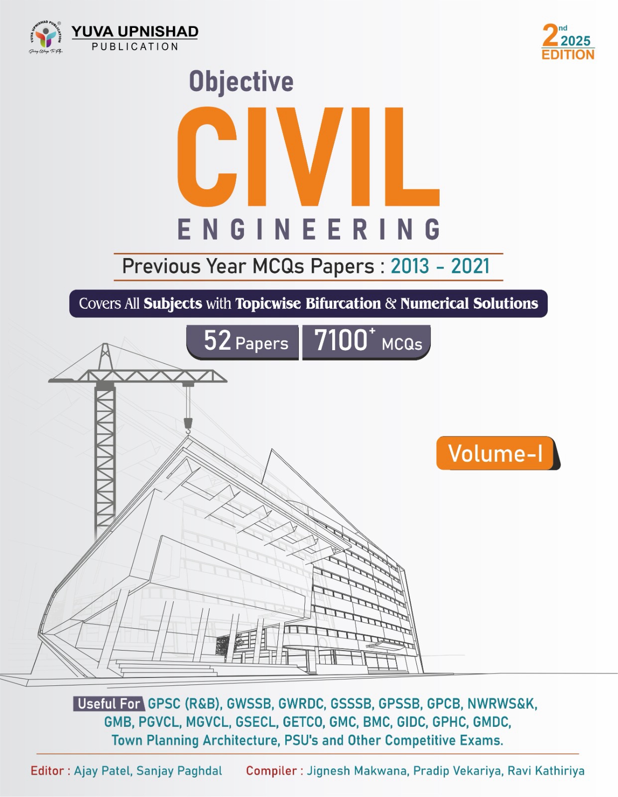 Objective Civil Engineering 52 Papers 7100+ Mcqs Yuva Upnishad second edition