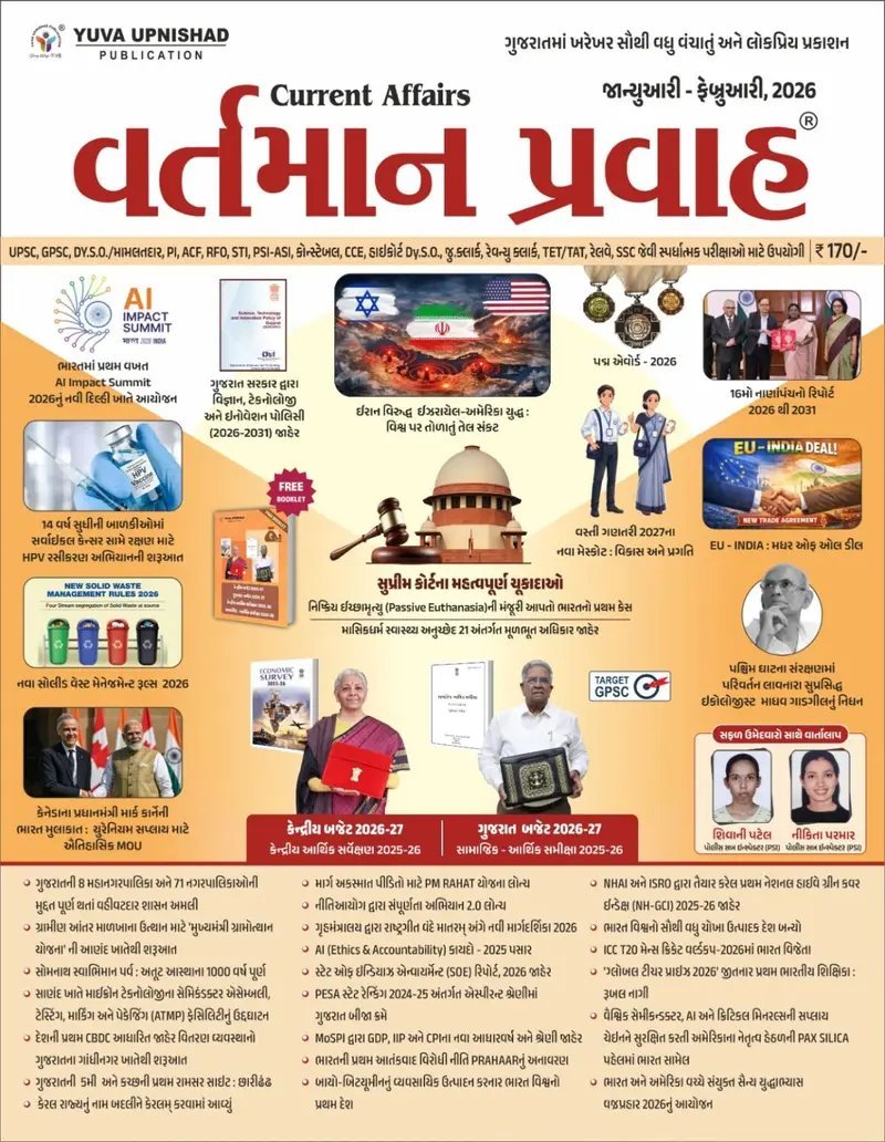 Vartman pravah January-February 2026 Yuva upnishad – CURRENT AFFAIRS